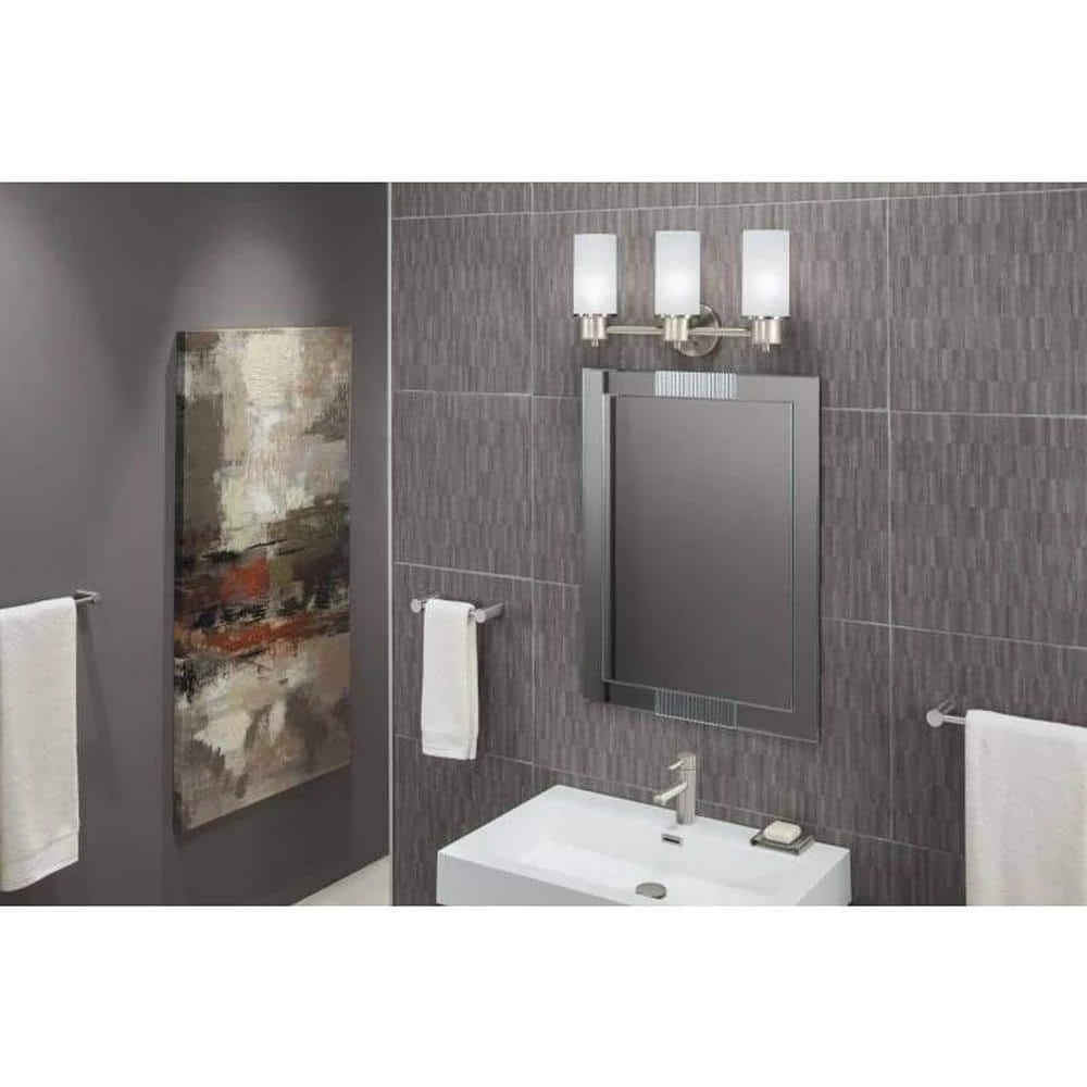 MOEN Align 24 in. Towel Bar in Brushed Nickel 2 MOEN Align 24 in. Towel Bar in Brushed Nickel - Image 2