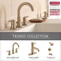 Delta Trinsic Single Post Toilet Paper Holder in Champagne Bronze -Bathroom Accessories Sales champagne bronze delta toilet paper holders 75950 cz 1d 1000