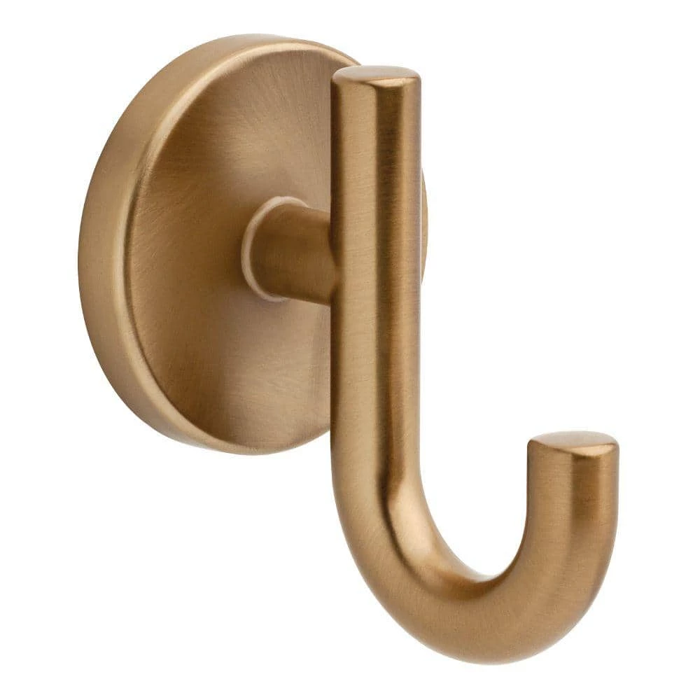 Delta Trinsic Double Towel Hook in Champagne Bronze 1 Delta Trinsic Double Towel Hook in Champagne Bronze