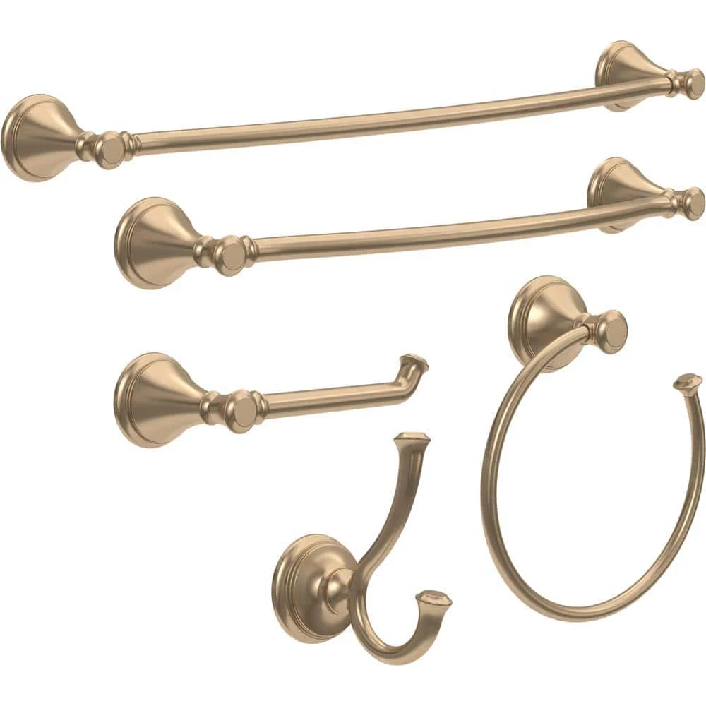 Delta Cassidy Open Towel Ring in Champagne Bronze 3 Delta Cassidy Open Towel Ring in Champagne Bronze - Image 3