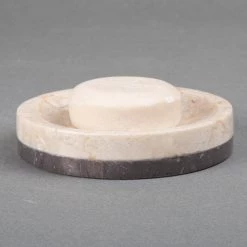 Creative Home Inverary Banded Soap Dish in Champagne Marble -Bathroom Accessories Sales champagne creative home soap dishes 74624 4f 1000