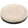 Creative Home Inverary Banded Soap Dish in Champagne Marble