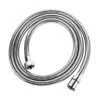 Logmey Shower Hose 59 in. chrome Handheld Shower Head Hose