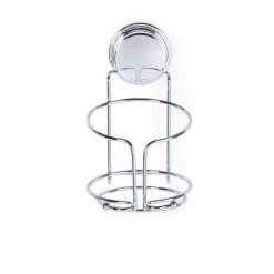 Better Living KROMA Stick'N Lock Hair Dryer Holder in Chrome