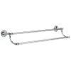 Delta Silverton 24 in. Double Towel Bar in Polished Chrome
