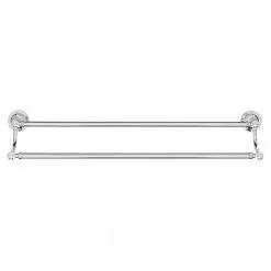 Delta Silverton 24 in. Double Towel Bar in Polished Chrome -Bathroom Accessories Sales chrome delta towel bars 132891 76 1000