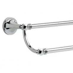 Delta Silverton 24 in. Double Towel Bar in Polished Chrome -Bathroom Accessories Sales chrome delta towel bars 132891 c3 1000