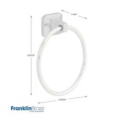 Franklin Brass Futura Towel Ring in Chrome 7 Franklin Brass Futura Towel Ring in Chrome -Bathroom Accessories Sales chrome franklin brass towel rings d2416pc 1f 1000