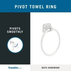 Franklin Brass Futura Towel Ring in Chrome 9 Franklin Brass Futura Towel Ring in Chrome -Bathroom Accessories Sales chrome franklin brass towel rings d2416pc 76 1000