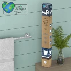 Gatco Form 24 in. Towel Bar in Chrome -Bathroom Accessories Sales chrome gatco towel bars 5330 4f 1000