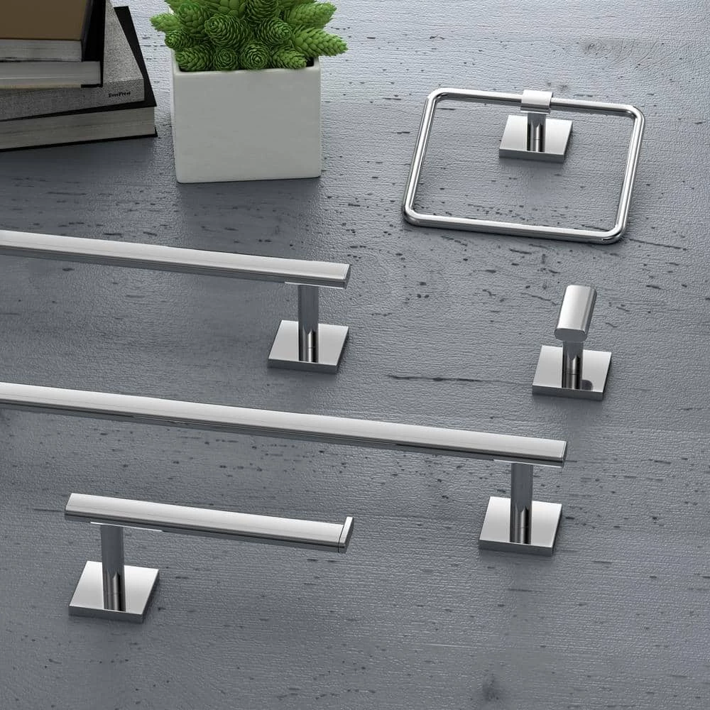 Gatco Form Towel Ring in Chrome 3 Gatco Form Towel Ring in Chrome - Image 3