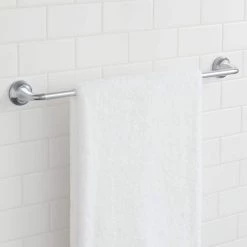 Glacier Bay Constructor 24 in. Towel Bar in Chrome -Bathroom Accessories Sales chrome glacier bay towel bars 20118 0201 40 1000