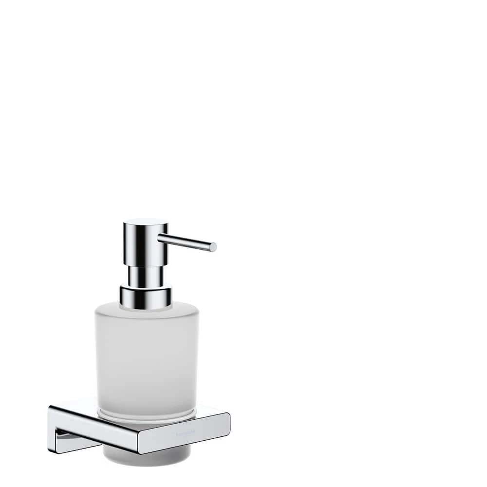 Hansgrohe AddStoris Wall Mount Soap Dispenser in Chrome 1 Hansgrohe AddStoris Wall Mount Soap Dispenser in Chrome