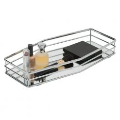 Home Details Double Rail Design Mirror Vanity Tray