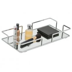 Home Details Modern Rectangular Design Mirror Vanity Tray