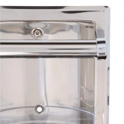 MOEN Recessed Soap Holder and Utility Bar in Chrome -Bathroom Accessories Sales chrome moen soap dishes 2565ch a0 1000