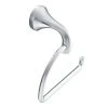 MOEN Eva European Single Post Toilet Paper Holder in Chrome