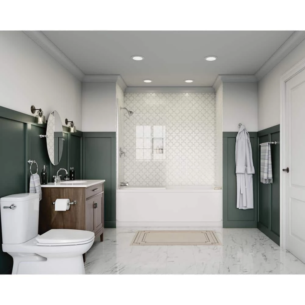 MOEN Banbury 24 in. Towel Bar in Chrome 5 MOEN Banbury 24 in. Towel Bar in Chrome - Image 5