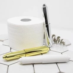 Unbranded Replacement Toilet Paper Roller in Chrome -Bathroom Accessories Sales chrome toilet paper holders 125772 fa 1000