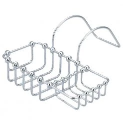 Water Creation Basket Style Soap Dish in Triple Plated Chrome