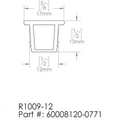 DreamLine 30-3/8 in. L Translucent Vinyl Insert for 3/8 in. Glass Shower Door -Bathroom Accessories Sales clear dreamline bathtub accessories 60008120 0771 40 1000