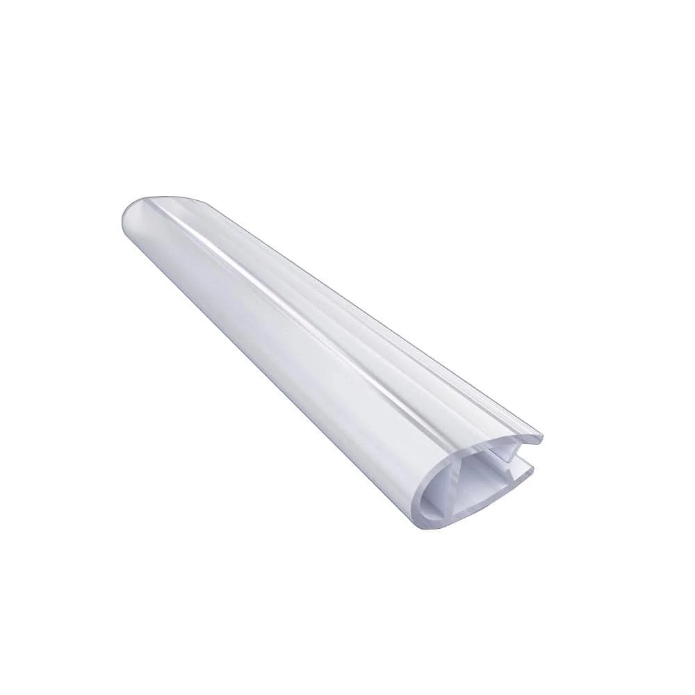 DreamLine 78-1/2 in. L Clear Bumper Seal for 1/2 in. (12 mm) Glass Shower Door 1 DreamLine 78-1/2 in. L Clear Bumper Seal for 1/2 in. (12 mm) Glass Shower Door