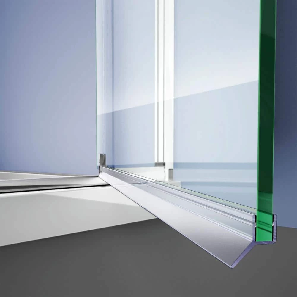DreamLine 29-3/8 in. L Clear Bottom Sweep Vinyl for 1/4 in. Glass Shower Door 3 DreamLine 29-3/8 in. L Clear Bottom Sweep Vinyl for 1/4 in. Glass Shower Door - Image 3