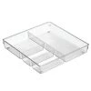 IDESIGN Linus Grand Drawer Organizer in Clear