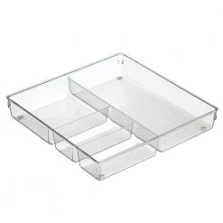 IDESIGN Linus Grand Drawer Organizer in Clear