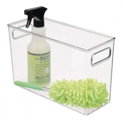 IDesign Linus Binz 5 in. x 12 in. x 8 in. in Clear 5 IDesign Linus Binz 5 in. x 12 in. x 8 in. in Clear -Bathroom Accessories Sales clear idesign makeup organizers 64558cx 4f 1000