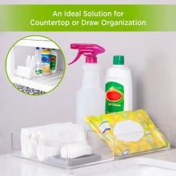 Kenney Storage Made Simple Bathroom Countertop Organizer Tray Set in Clear (Set of 6) 15 Kenney Storage Made Simple Bathroom Countertop Organizer Tray Set in Clear (Set of 6) -Bathroom Accessories Sales clear kenney makeup organizers kn68030v1p2rem 76 1000