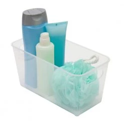 Kenney Storage Made Simple Organizer Bin with Handles in Clear (2-Pack) 9 Kenney Storage Made Simple Organizer Bin with Handles in Clear (2-Pack) -Bathroom Accessories Sales clear kenney makeup organizers kn68047p2rem 44 1000