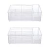 Kenney Storage Made Simple Expandable Drawer Organizer Tray, 8 Compartments in Clear (Set of 2)