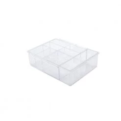 Kenney Storage Made Simple Expandable Drawer Organizer Tray, 8 Compartments in Clear (Set of 2) 11 Kenney Storage Made Simple Expandable Drawer Organizer Tray, 8 Compartments in Clear (Set of 2) -Bathroom Accessories Sales clear kenney makeup organizers kn68051v1p2rem fa 1000