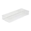 Simplify Long Rectangular Drawer Organizer in Clear