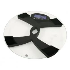 American Weigh Scales Digital Glass Top Talking Bathroom Scale