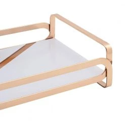 Home Details Color Block Vanity Tray in Gold -Bathroom Accessories Sales gold home details makeup organizers 27178 gold 4f 1000