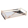 Home Details Color Block Vanity Tray in Gold