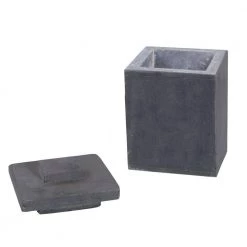 Creative Home Natural Soapstone Cotton Ball Holder Bathroom Storage Jar Organizer in Gary Color 7 Creative Home Natural Soapstone Cotton Ball Holder Bathroom Storage Jar Organizer in Gary Color -Bathroom Accessories Sales gray creative home bathroom storage containers 74778 4f 1000