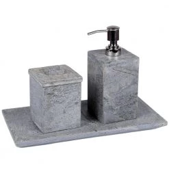 Creative Home Natural Slate Tray in Gray Color -Bathroom Accessories Sales gray creative home bathroom trays 74773 44 1000