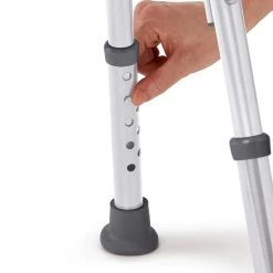 Medline Knockdown Transfer Bath Bench with Back, Microban Antimicrobial Protection -Bathroom Accessories Sales gray medline bathtub accessories mds86960kdmgh 44 1000