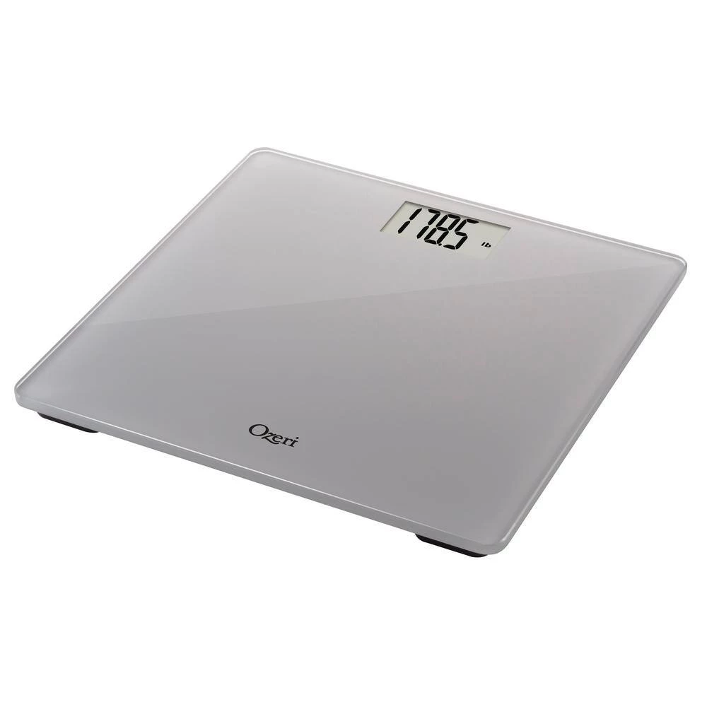 Ozeri Precision Digital Bath Scale (400 lbs. Edition), in Tempered Glass with Step-on Activation 6 Ozeri Precision Digital Bath Scale (400 lbs. Edition), in Tempered Glass with Step-on Activation - Image 6