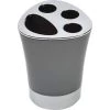 Unbranded Bath Toothbrush and Toothpaste Holder Chrome Parts Grey