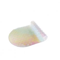 Bath Bliss Jumbo Soft Oval Bath Mat in Iridescent