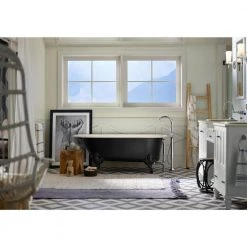 KOHLER Iron Works Historic Ball and Claw Feet in Iron Black (Set of 4) 7 KOHLER Iron Works Historic Ball and Claw Feet in Iron Black (Set of 4) -Bathroom Accessories Sales iron black kohler bathtub accessories k 1103 p5 1d 1000