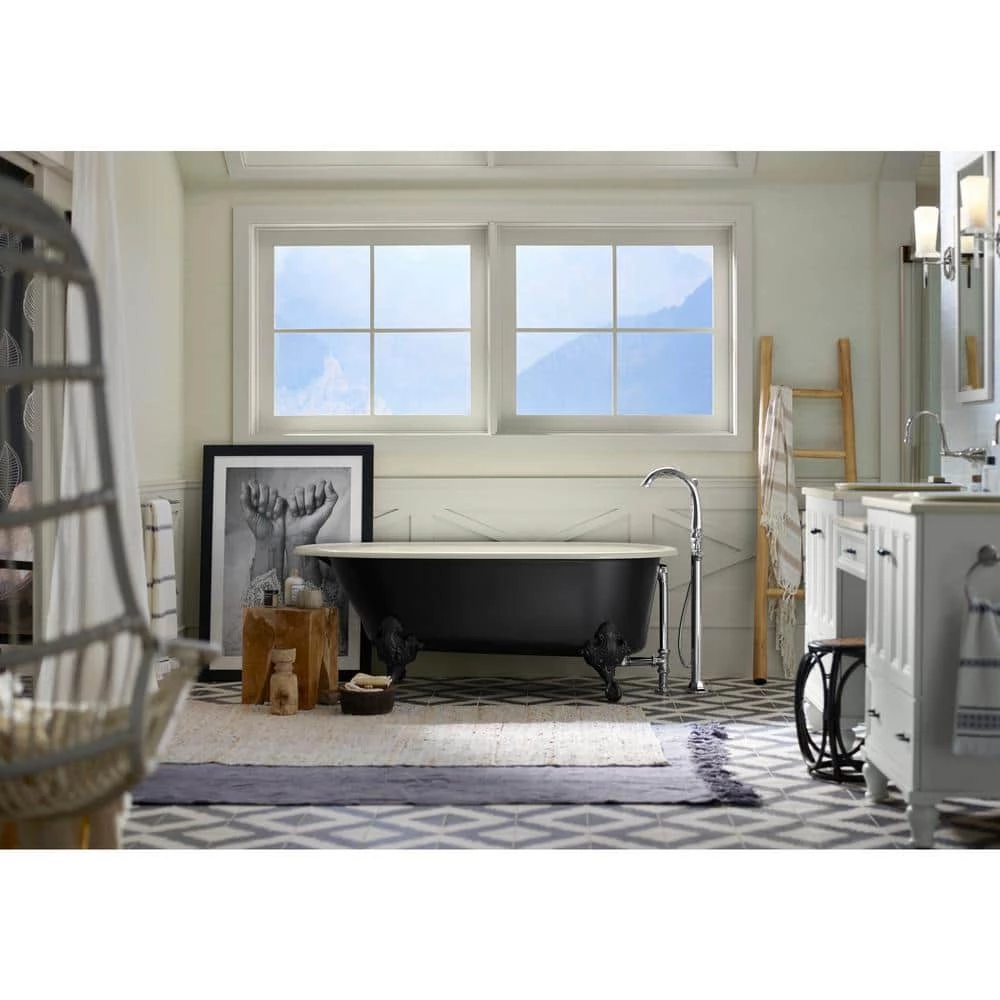 KOHLER Iron Works Historic Ball and Claw Feet in Iron Black (Set of 4) 3 KOHLER Iron Works Historic Ball and Claw Feet in Iron Black (Set of 4) - Image 3