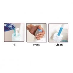 Modern Homes 2-Piece Round Magic Toilet Brush with Holder in Ivory 5 Modern Homes 2-Piece Round Magic Toilet Brush with Holder in Ivory -Bathroom Accessories Sales ivory modern homes bathroom accessory sets 67528 4f 1000