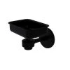 Allied Brass Satellite Orbit One Wall Mounted Soap Dish in Matte Black