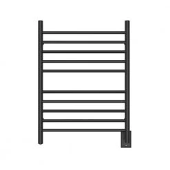 Amba Radiant 10-Bar Hardwired Towel Warmer in Matte Black