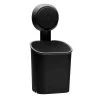Bath Bliss Gel Suction Toothbrush Holder in Matte black